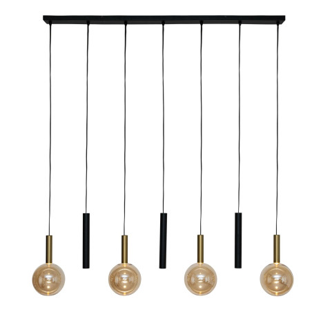 Lucide JOSIANE - Suspension - 4xG9 - Noir - Vibes