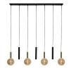 Lucide JOSIANE - Suspension - 4xG9 - Noir - Vibes