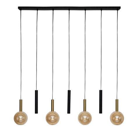 Lucide JOSIANE - Suspension - 4xG9 - Noir - Vibes