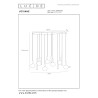Lucide JOSIANE - Suspension - 7xG9 - Noir - Vibes
