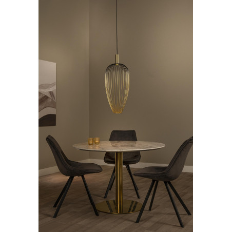 Lucide AURELIE - Suspension - Ø 30 cm - 1xGU10 (MR11) - Or - Vibes