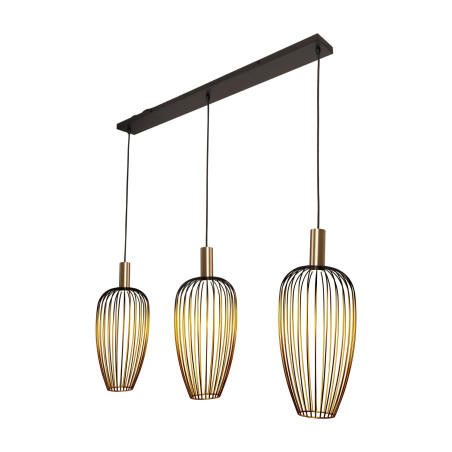 Lucide AURELIE - Suspension - 3xGU10 (MR11) - Or - Vibes