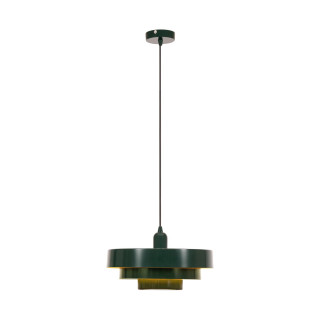 Lucide RUNA - Suspension - Ø 35 cm - 1xE27 - Vert - Essential
