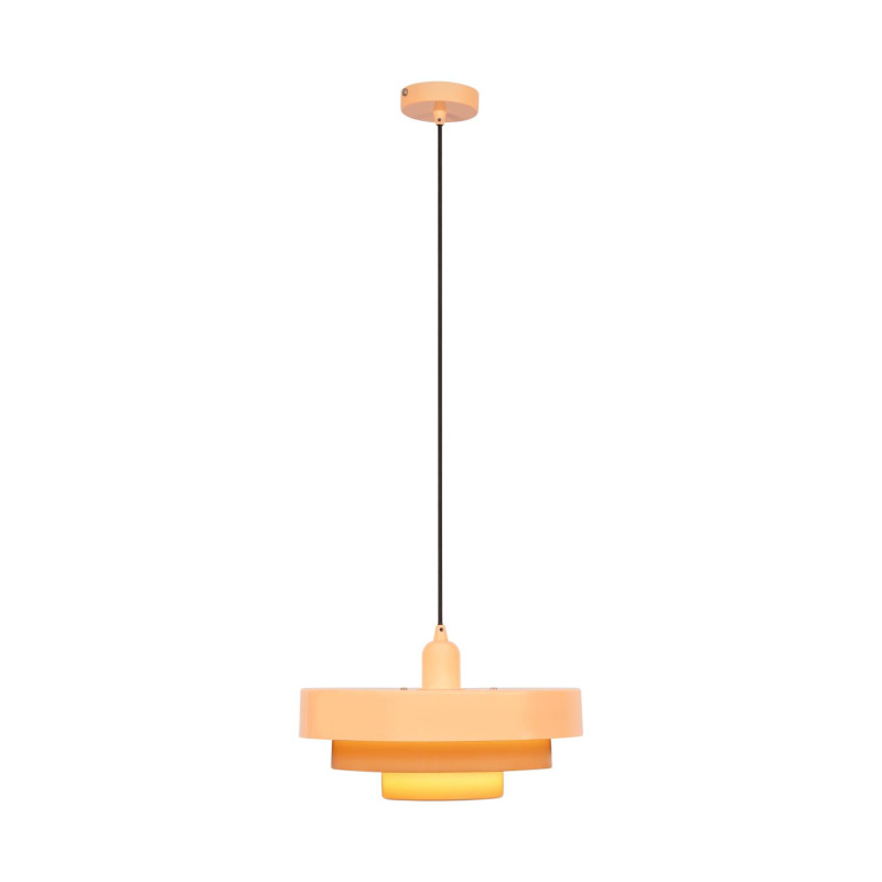 Lucide RUNA - Suspension - Ø 35 cm - 1xE27 - Rose - Essential