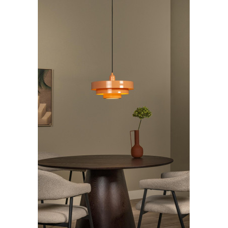 Lucide RUNA - Suspension - Ø 35 cm - 1xE27 - Rose - Essential