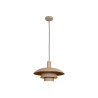 Lucide BRUNO - Suspension - Ø 38 cm - 1xE27 - Taupe - Essential