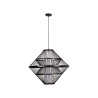 Lucide PASQUINO - Suspension - Ø 60 cm - 1xE27 - Noir - Essential - Réf. 21445/60/30