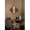 Lucide PASQUINO - Suspension - Ø 60 cm - 1xE27 - Noir - Essential - Réf. 21445/60/30