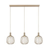 Lucide ESTEREL - Suspension - 3xGU10 (MR11) - Taupe - Essential - L 116 x P 25 x H 156 cm