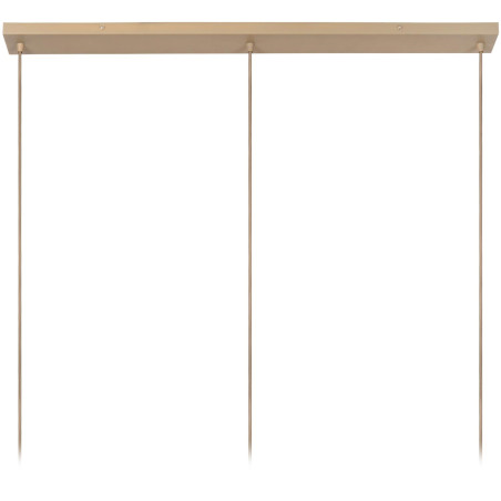 Lucide ESTEREL - Suspension - 3xGU10 (MR11) - Taupe - Essential - L 116 x P 25 x H 156 cm