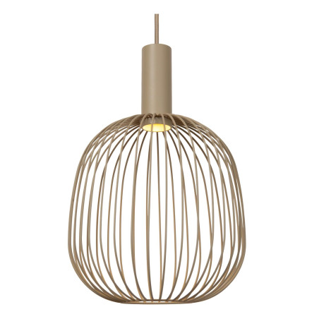 Lucide ESTEREL - Suspension - 3xGU10 (MR11) - Taupe - Essential - L 50 x P 50 x H 160 cm