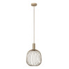 Lucide ESTEREL - Suspension - Ø 25 cm - 1xGU10 (MR11) - Taupe - Essential