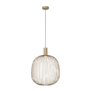 Lucide ESTEREL - Suspension - Ø 40 cm - 1xGU10 (MR16) - Taupe - Essential