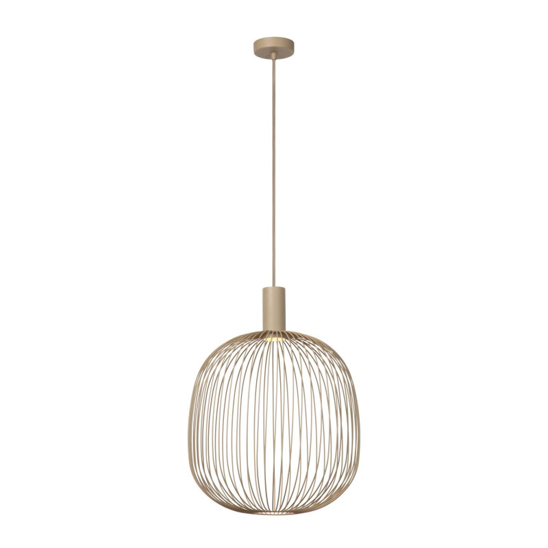 Lucide ESTEREL - Suspension - Ø 40 cm - 1xGU10 (MR16) - Taupe - Essential
