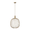 Lucide ESTEREL - Suspension - Ø 40 cm - 1xGU10 (MR16) - Taupe - Essential