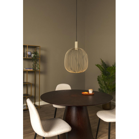 Lucide ESTEREL - Suspension - Ø 40 cm - 1xGU10 (MR16) - Taupe - Essential