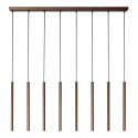 Lucide PHOENIX - Suspension - LED Dim. - G9 - 8x3W 2700K - Café - Vibes