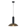 Lucide GRANTHAM - Suspension - Ø 40 cm - 1xE27 - Café - Essential