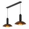 Lucide GRANTHAM - Suspension - 2xE27 - Café - Essential
