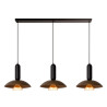 Lucide GRANTHAM - Suspension - 3xE27 - Café - Essential