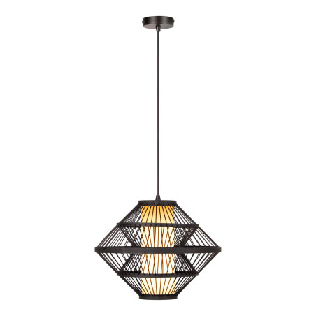 Lucide PASQUINO - Suspension - Ø 40 cm - 1xE27 - Noir - Essential - Réf. 21449/40/30