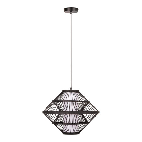 Lucide PASQUINO - Suspension - Ø 40 cm - 1xE27 - Noir - Essential - Réf. 21449/40/30