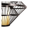 Lucide PASQUINO - Suspension - Ø 60 cm - 1xE27 - Noir - Essential - Réf. 21449/60/30