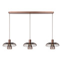 Lucide NIGELLA - Suspension - 3xGU10 (MR16) - Café - Essential
