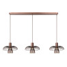 Lucide NIGELLA - Suspension - 3xGU10 (MR16) - Café - Essential