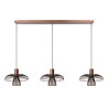 Lucide NIGELLA - Suspension - 3xGU10 (MR16) - Café - Essential