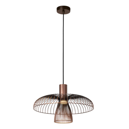 Lucide NIGELLA - Suspension - Ø 40,5 cm - 1xGU10 (MR16) - Café - Essential