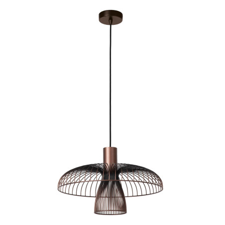 Lucide NIGELLA - Suspension - Ø 40,5 cm - 1xGU10 (MR16) - Café - Essential