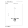 Lucide NIGELLA - Suspension - Ø 40,5 cm - 1xGU10 (MR16) - Café - Essential