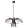 Lucide NIGELLA - Suspension - Ø 60 cm - 1xGU10 (MR16) - Café - Essential