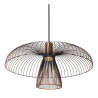 Lucide NIGELLA - Suspension - Ø 60 cm - 1xGU10 (MR16) - Café - Essential