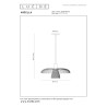 Lucide NIGELLA - Suspension - Ø 60 cm - 1xGU10 (MR16) - Café - Essential