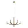 Lucide WELLINGTON - Suspension - Ø 60 cm - LED Dim. - G9 - 2700K - Taupe - Vibes