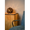 Lucide OTONA - Lampe de table - Ø 25 cm - 1xE27 - Noir