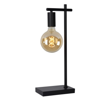 Lucide LEANNE - Lampe de table - 1xE27 - Noir