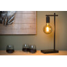 Lucide LEANNE - Lampe de table - 1xE27 - Noir