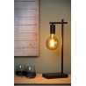 Lucide LEANNE - Lampe de table - 1xE27 - Noir