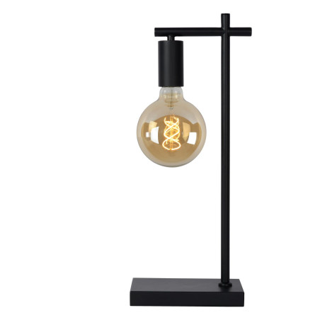 Lucide LEANNE - Lampe de table - 1xE27 - Noir