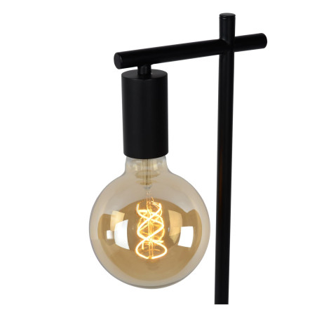 Lucide LEANNE - Lampe de table - 1xE27 - Noir