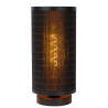 Lucide TAGALOG - Lampe de table - Ø 15 cm - 1xE27 - Noir