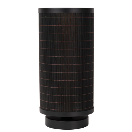 Lucide TAGALOG - Lampe de table - Ø 15 cm - 1xE27 - Noir