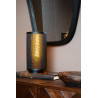 Lucide TAGALOG - Lampe de table - Ø 15 cm - 1xE27 - Noir