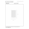 Lucide TAGALOG - Lampe de table - Ø 15 cm - 1xE27 - Noir