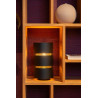 Lucide ROSAS - Lampe de table - Ø 16 cm - 1xE27 - Noir