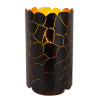 Lucide ALMELO - Lampe de table - Ø 15 cm - 1xE27 - Noir