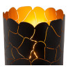 Lucide ALMELO - Lampe de table - Ø 15 cm - 1xE27 - Noir